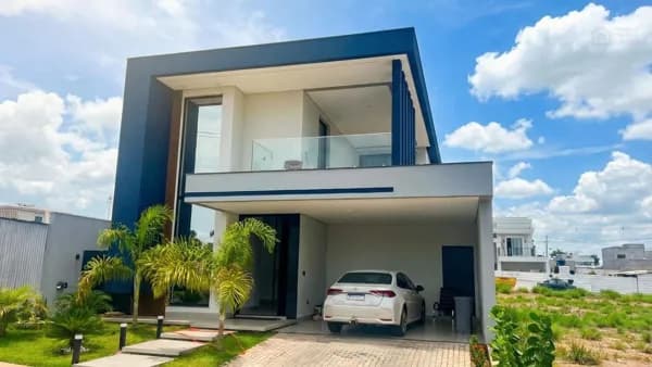 Casa com Área Gourmet no Terraço e Usina Solar à Venda no Brisas Condomínio Horizontal — Cuiabá/MT