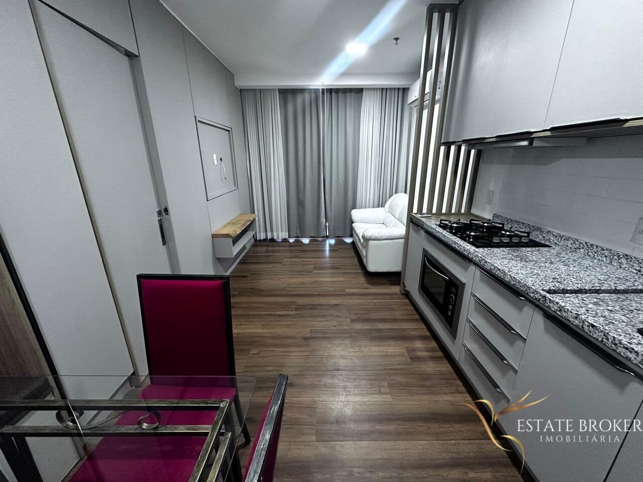 Apartamento com 1 quarto - MOBILIADO - Residencial Park 5