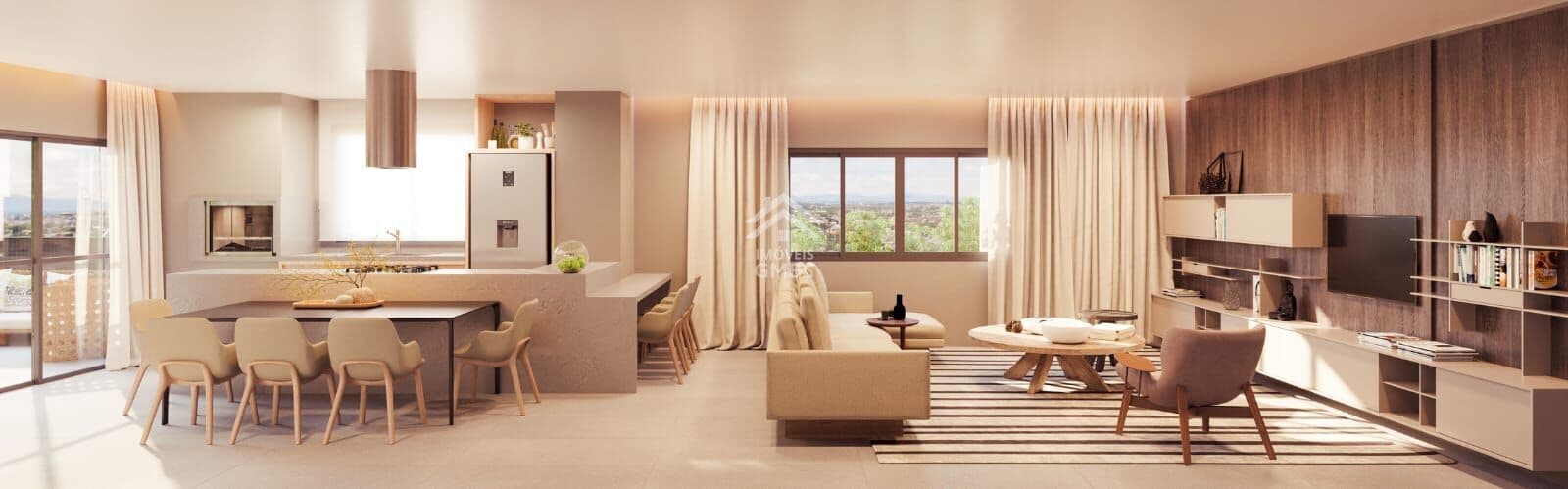 Apartamento de alto padrão à venda no Batel – Curitiba/PR