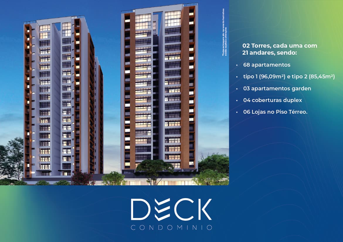 DECK CONDOMÍNIO - Uma conexão urbana!
