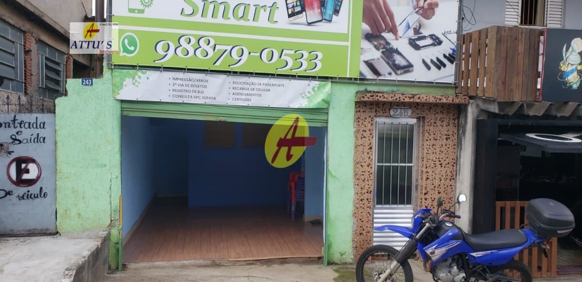Salão comercial Padrão para Aluguel em Jardim Almeida Prado Guarulhos-SP
