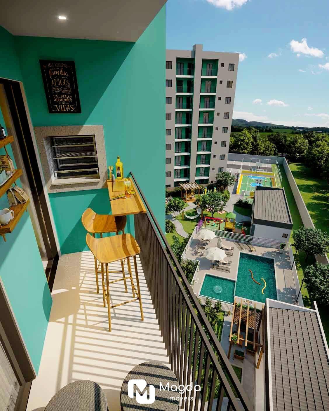 Apartamento com 2 quartos, 50 m², à venda por R$ 293 Mil - Salto do Norte - Blumenau/SC
