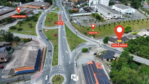 *Venda de Terreno de Esquina, ao lado da nova UFSC – Oportunidade Imperdível!*
