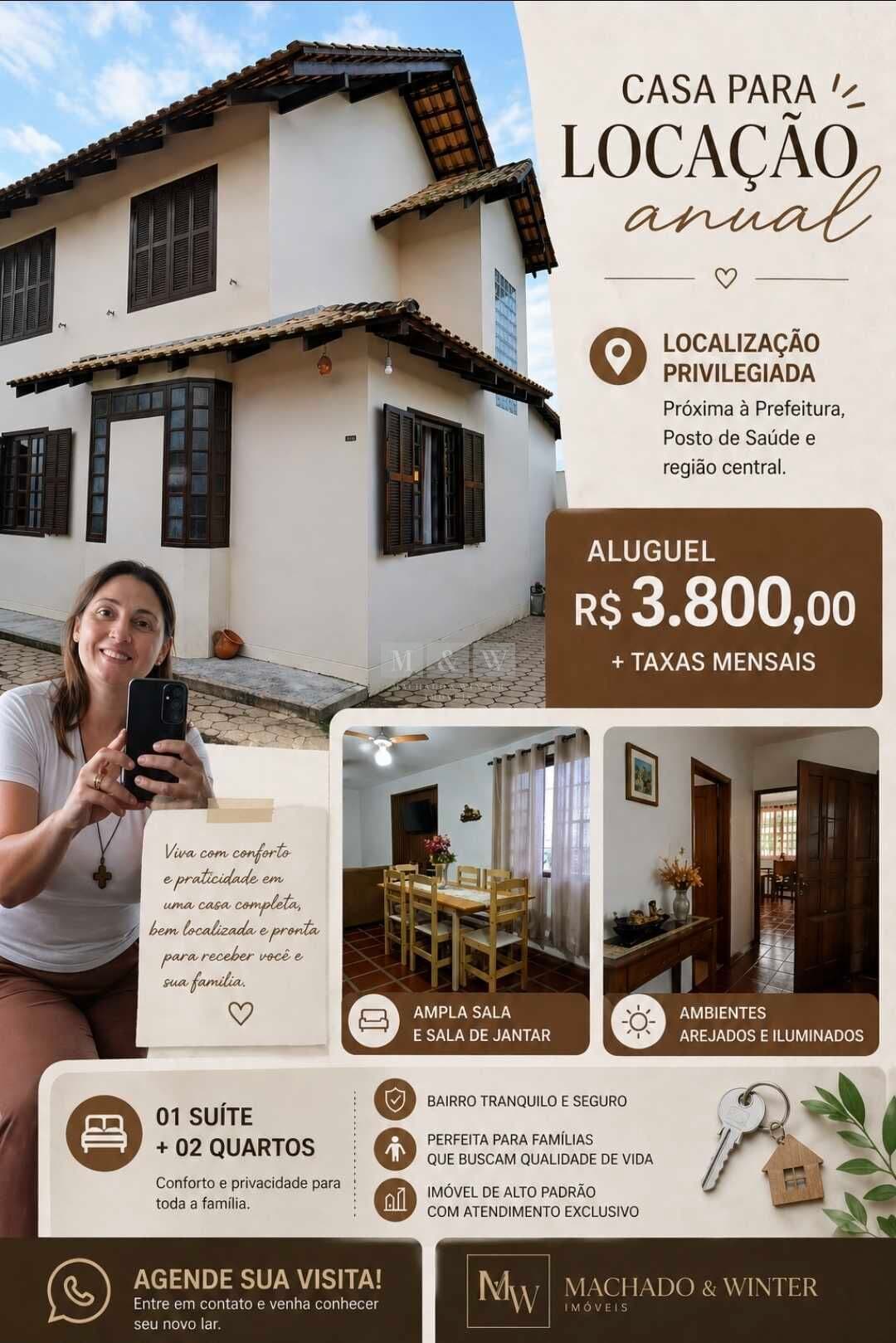Sobrado no Centro de Balneário Piçarras – A apenas 400 metros do mar