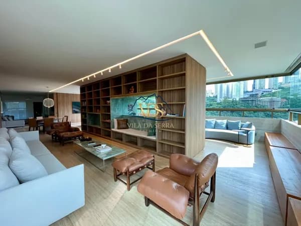 Apartamento de 280m² 4 Suítes Decoração Impecável à venda no bairro Vale do Sereno - Nova Lima/MG