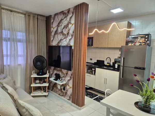 Apartamento em Praia Grande - Boqueirão