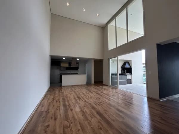 Excelente apartamento com pé direito duplo no condomínio Premium Tamboré Alphaville