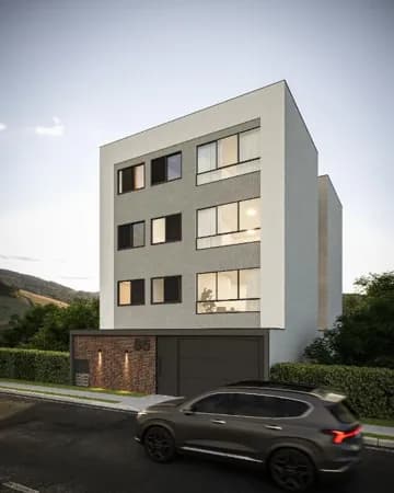 Apartamento com 2 dormitórios à venda, 57 m² por R$ 358.000 - João Paulo II - Pouso Alegre/MG