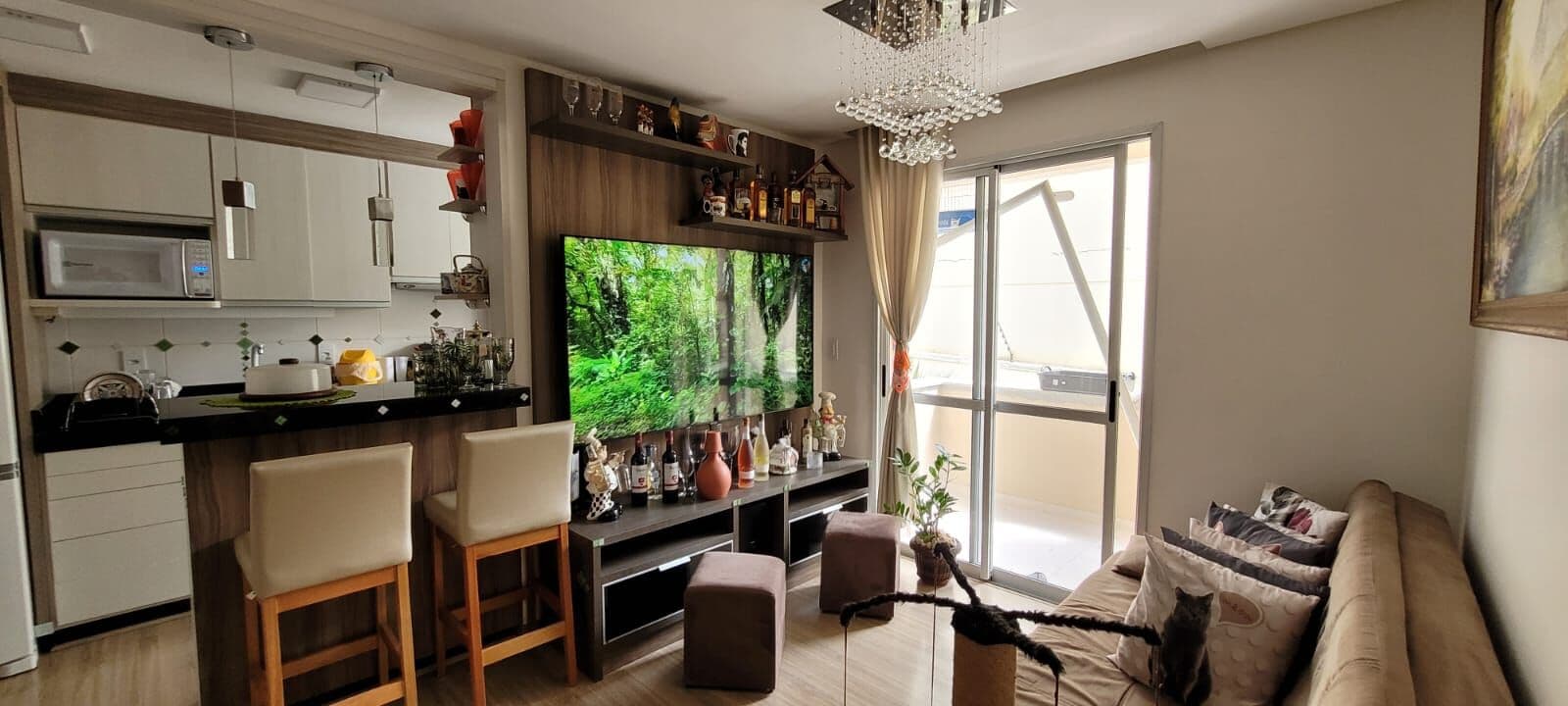 APARTAMENTO SEMI MOBILIADO PARA VENDA NO PAGANI