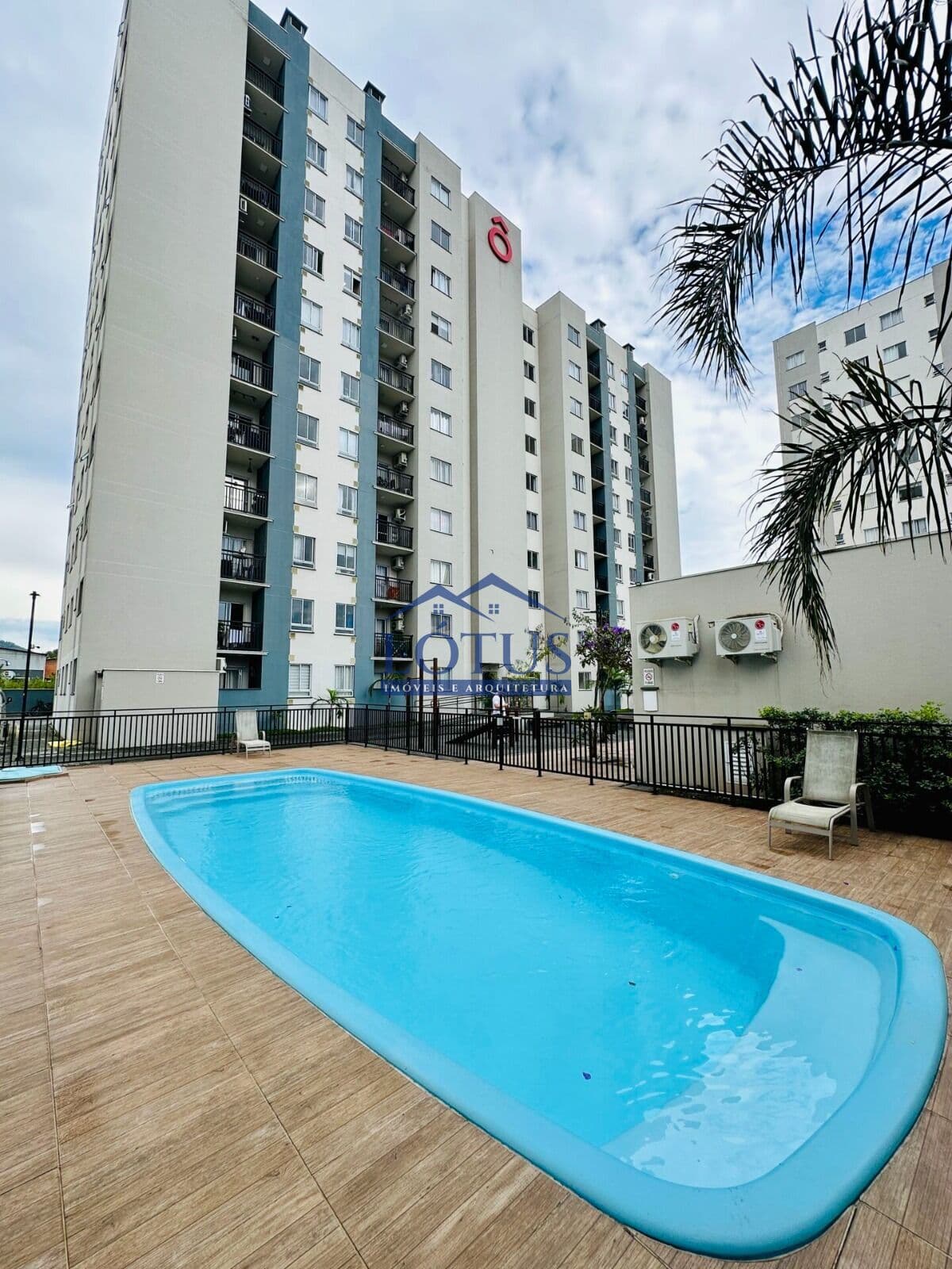 Apartamento semimobiliado no residencial Soft São Luis - Jaraguá do Sul