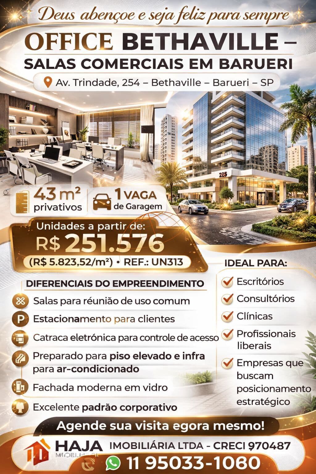OFFICE BETHAVILLE – SALAS COMERCIAIS EM BARUERI