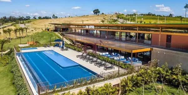 Terreno 800 m² à venda no Condomínio Terras da Alvorada – Itupeva/SP, vista e projeto em desnível