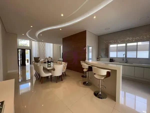 Casa Térrea Nova no Reserva da Serra com 3 Suítes e Espaço Gourmet