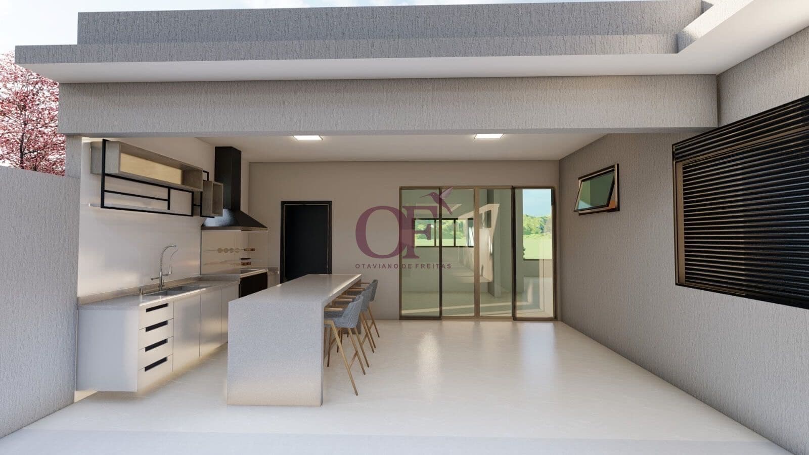 Casa Térrea no Campos de Medeiros com 3 Suítes e Piscina – Jundiaí/SP