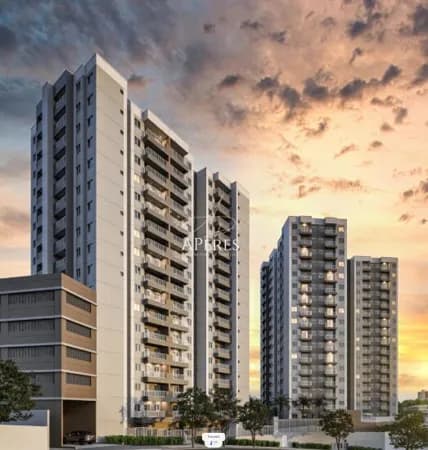 Green Park | 37m² com2 dormitórios e varanda