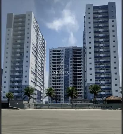 Ocean View | 2 Dorms., varanda Frente Mar