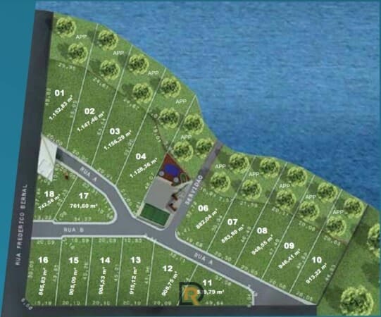 Lote ás Margens da Represa - Condomínio Residencial do Lago