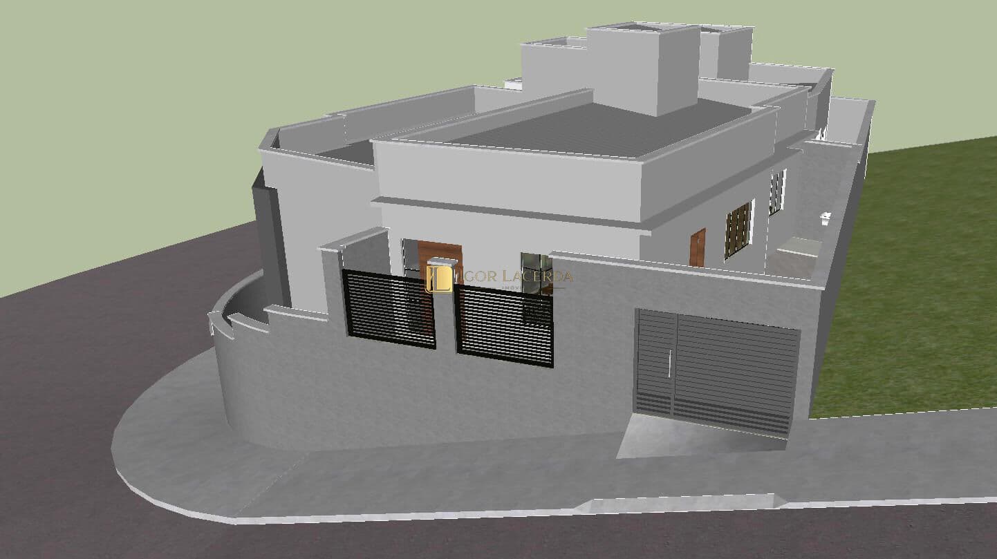 Casa geminada à venda no bairro Sagrada Família
