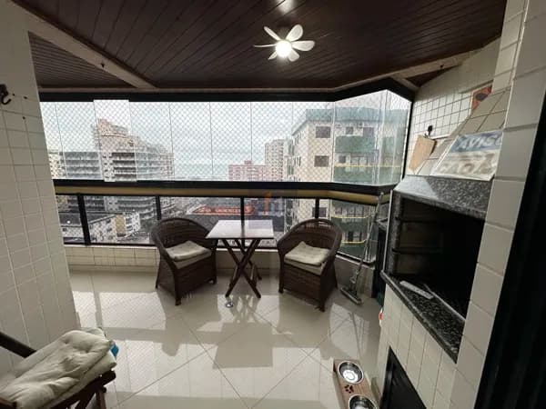 Apartamento com 3 dormitorio, 2 vagas, e lazer, a venda no Bairro Tupi, Praia Grande, sp