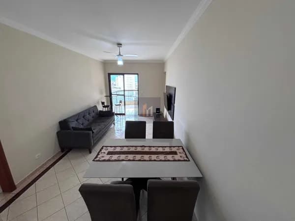 Apartamento vista mar 2 dormitorios 1 suite e 1 vaga de garagem no bairro aviaçao