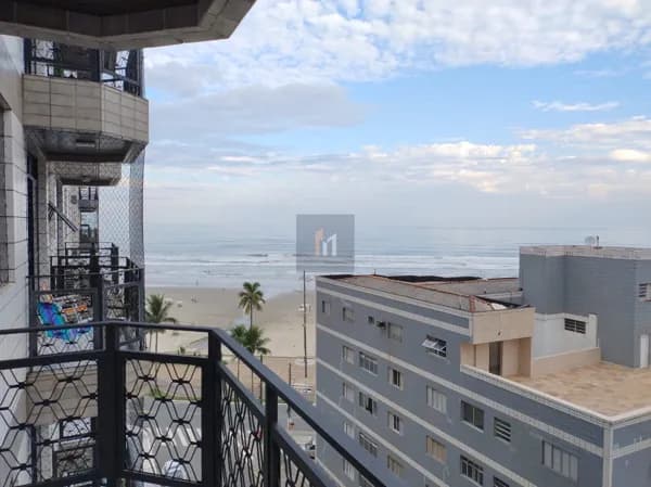 Apartamento Vista mar 3 dormitórios 1 suíte e 1 vaga de garagem no bairro Tupi
