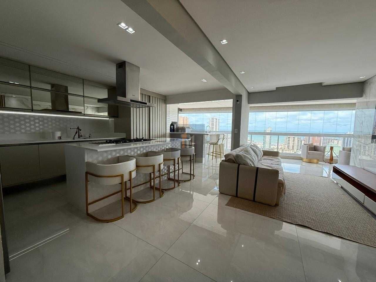 Apartamento à venda no bairro Guilhermina em Praia Grande, SP. 3 dormitórios sendo 3 suítes.