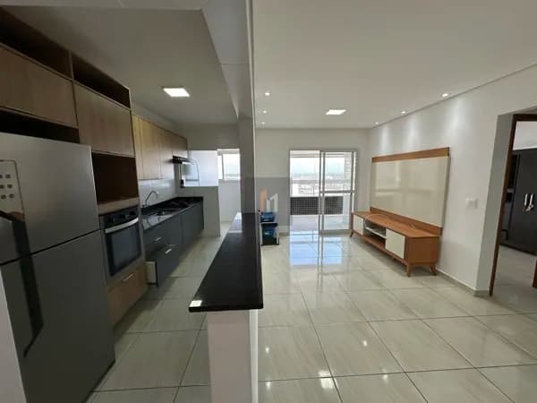 Apartamento à venda no bairro Guilhermina em Praia Grande, SP. 2 dormitórios (sendo 1 suíte).