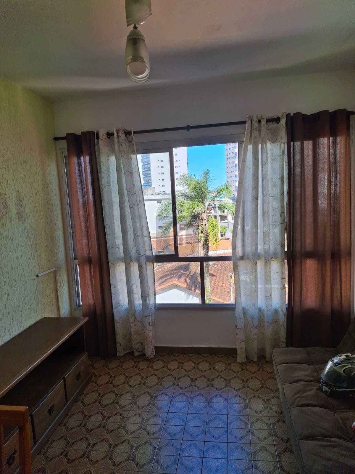 Apartamento para locação no bairro Ocian em Praia Grande, SP. 1 dormitório.