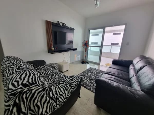 Apartamento de 2 dormitórios a venda na Aviação na Praia Grande a 100 metros do mar