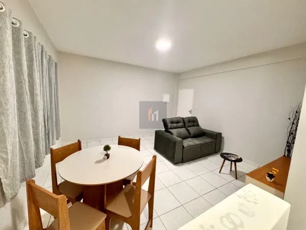 Apartamento Sala living no Bairro do Boqueirão em Praia Grande