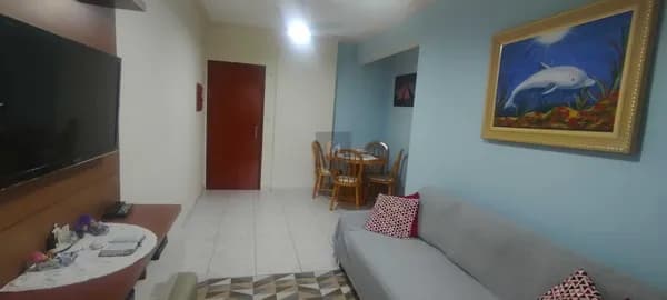 Apartamento à venda no bairro Caiçara em Praia Grande, SP. 1 dormitório.