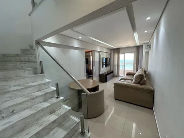 Apartamento no bairro Aviação em Praia Grande, SP. 3 dormitórios sendo 3 suítes.