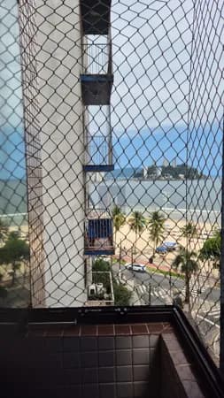 Apartamento Padrão 2 dormitórios vista mar no Centro de São Vicente