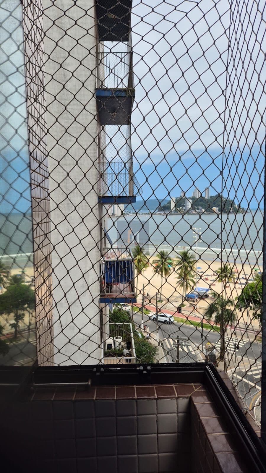 Apartamento Padrão 2 dormitórios vista mar no Centro de São Vicente