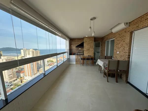 Apartamento à venda no bairro Aviação em Praia Grande, SP. 3 dormitórios sendo 2 suítes