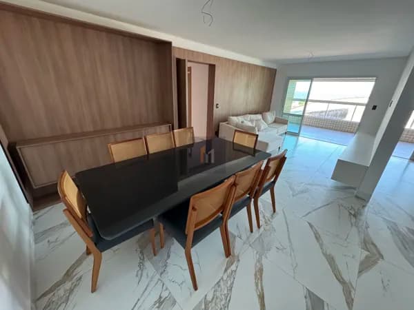 Apartamento vista mar, 3 dormitorios 2 suites, 2 vagas demarcadas, aviação