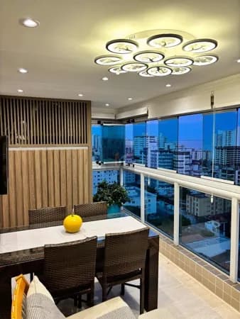 Apartamento à venda no bairro Caiçara em Praia Grande, SP. 2 dormitórios sendo 1 suíte
