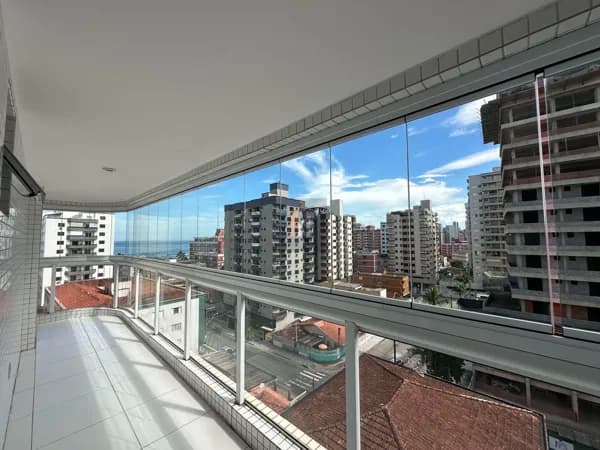 Apartamento à venda no bairro Tupi em Praia Grande, SP. 2 dormitórios, sendo 1 suíte!