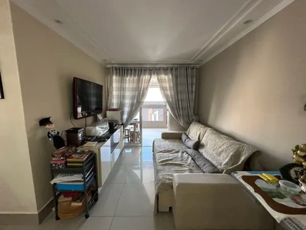 Apartamento à venda no bairro Boqueirão em Praia Grande, SP. 2 dormitórios sendo 2 suítes.