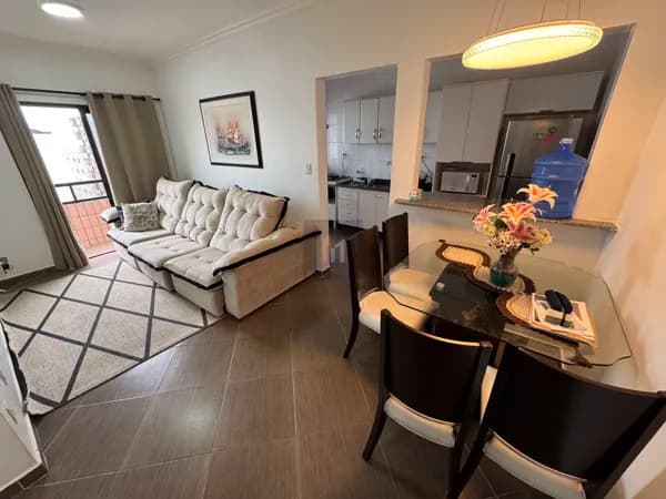 Apartamento mobiliado 1 dormitório, 1 vaga, Guilhermina