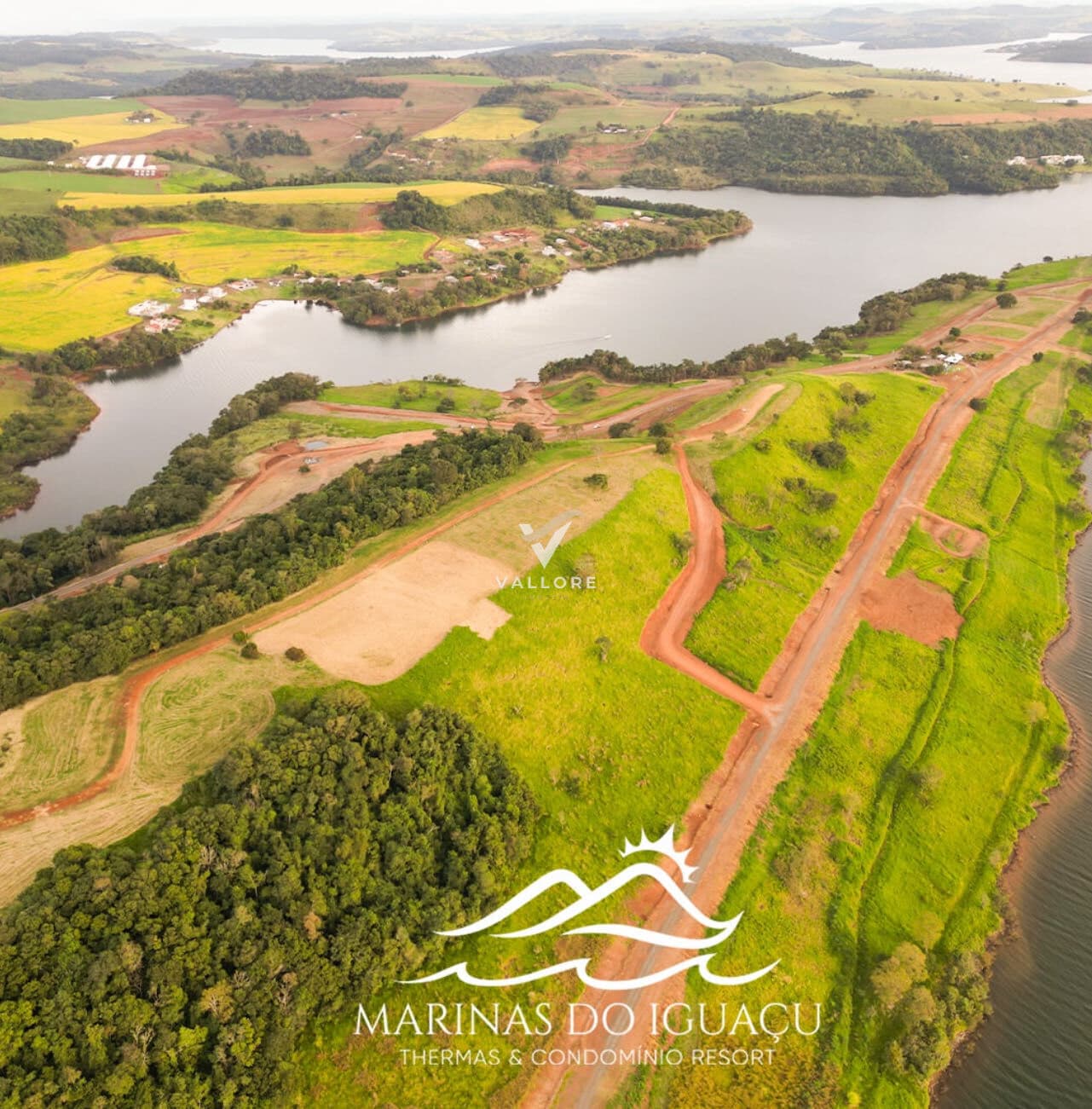 Terreno em Condomínio thermas e resort - Marinas do Iguaçu/PR