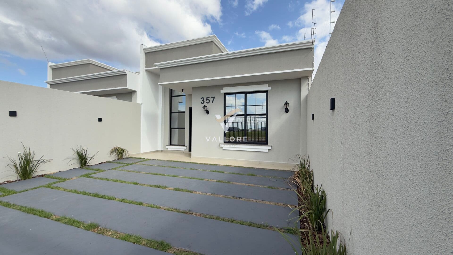 Casa em construção na região Oeste
