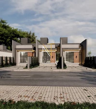 Casa Geminada em Rio Cerro I, Jaraguá do Sul/SC