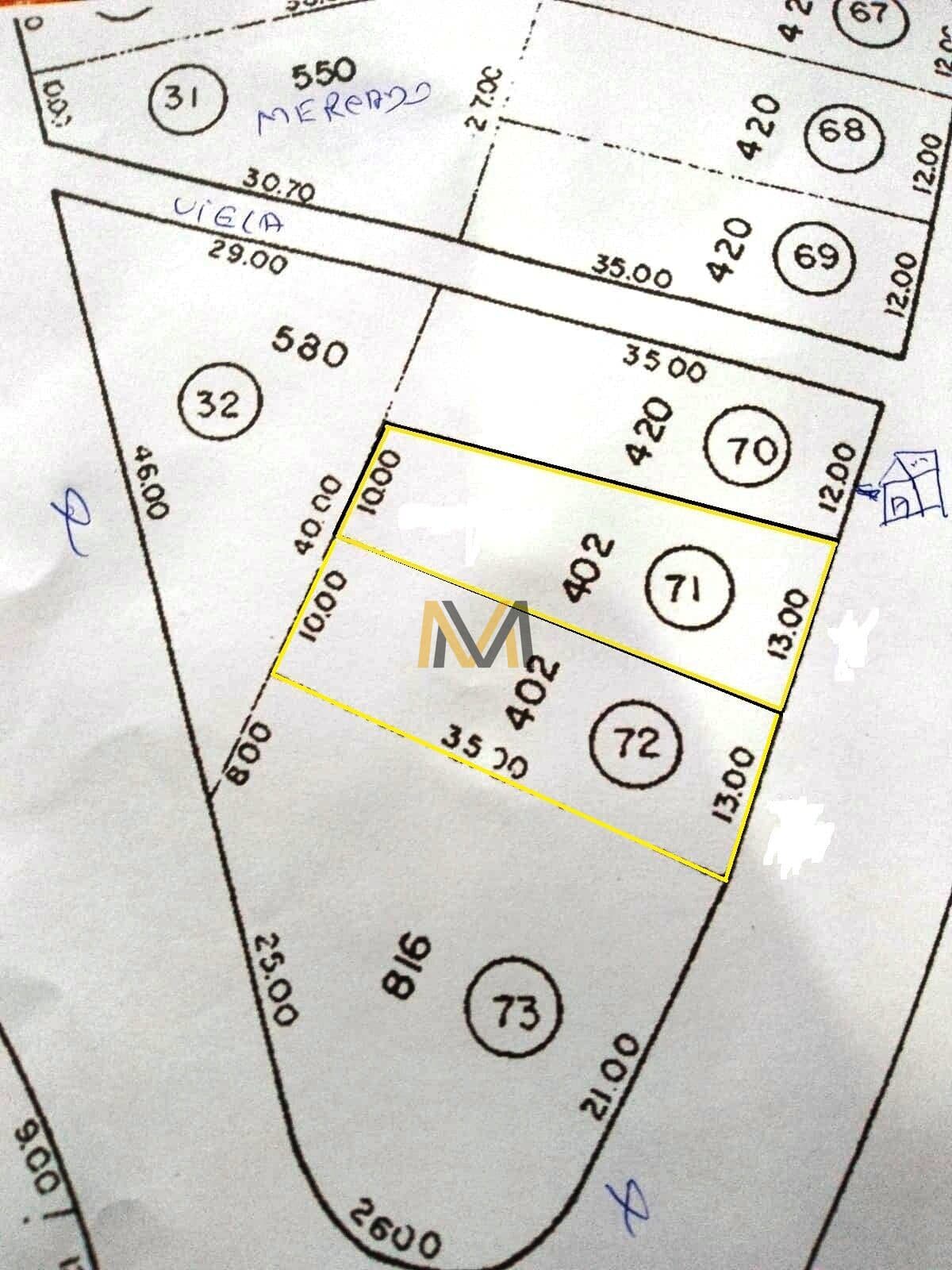 Terreno 402,00m2