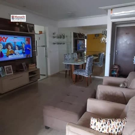 Excelente apartamento de 2/4 com uma suíte dois banheiros, piscina, academia, quadra poliesportiva e muito mais no melhor do Matatu