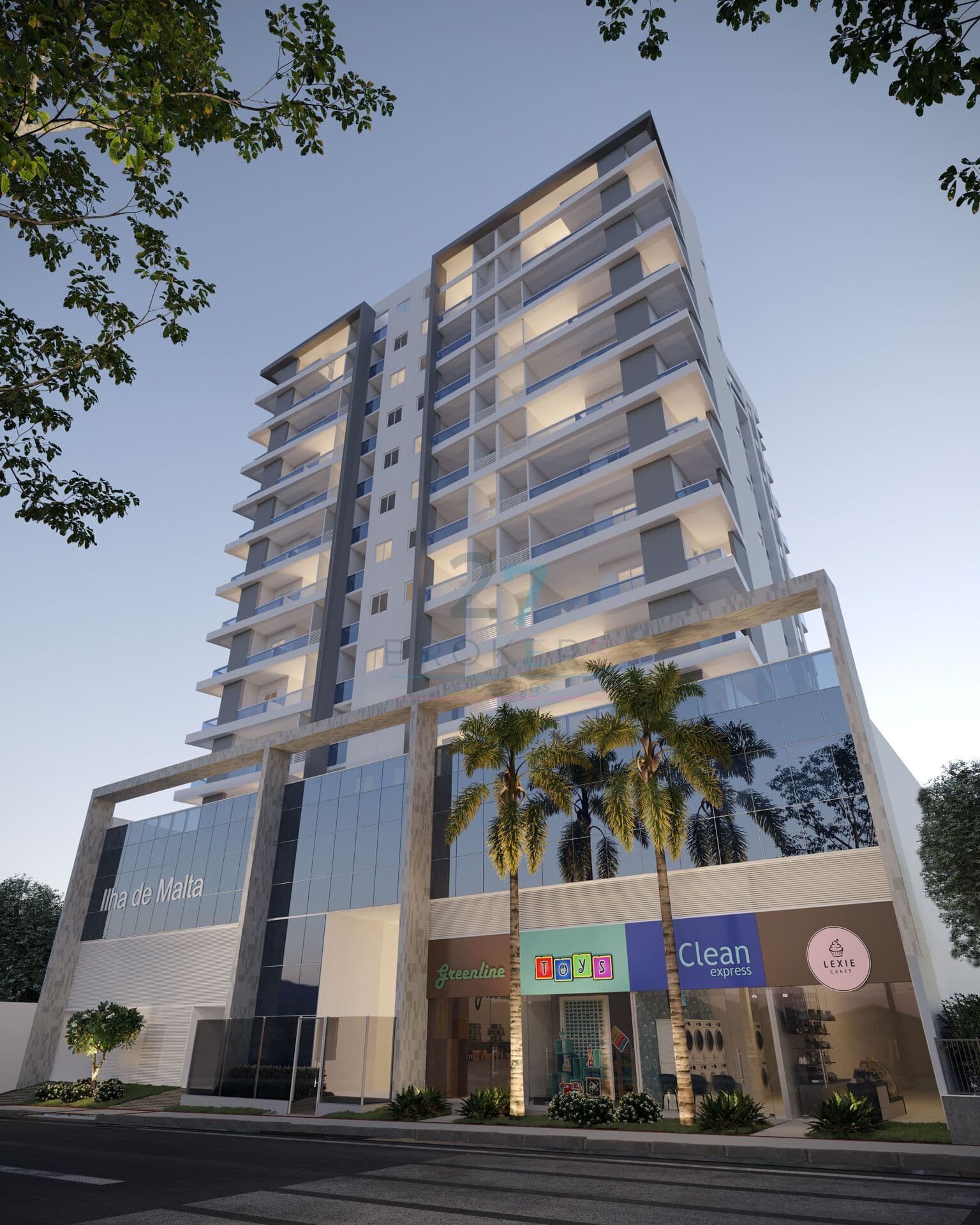 Apartamento 2 Qts c/suíte