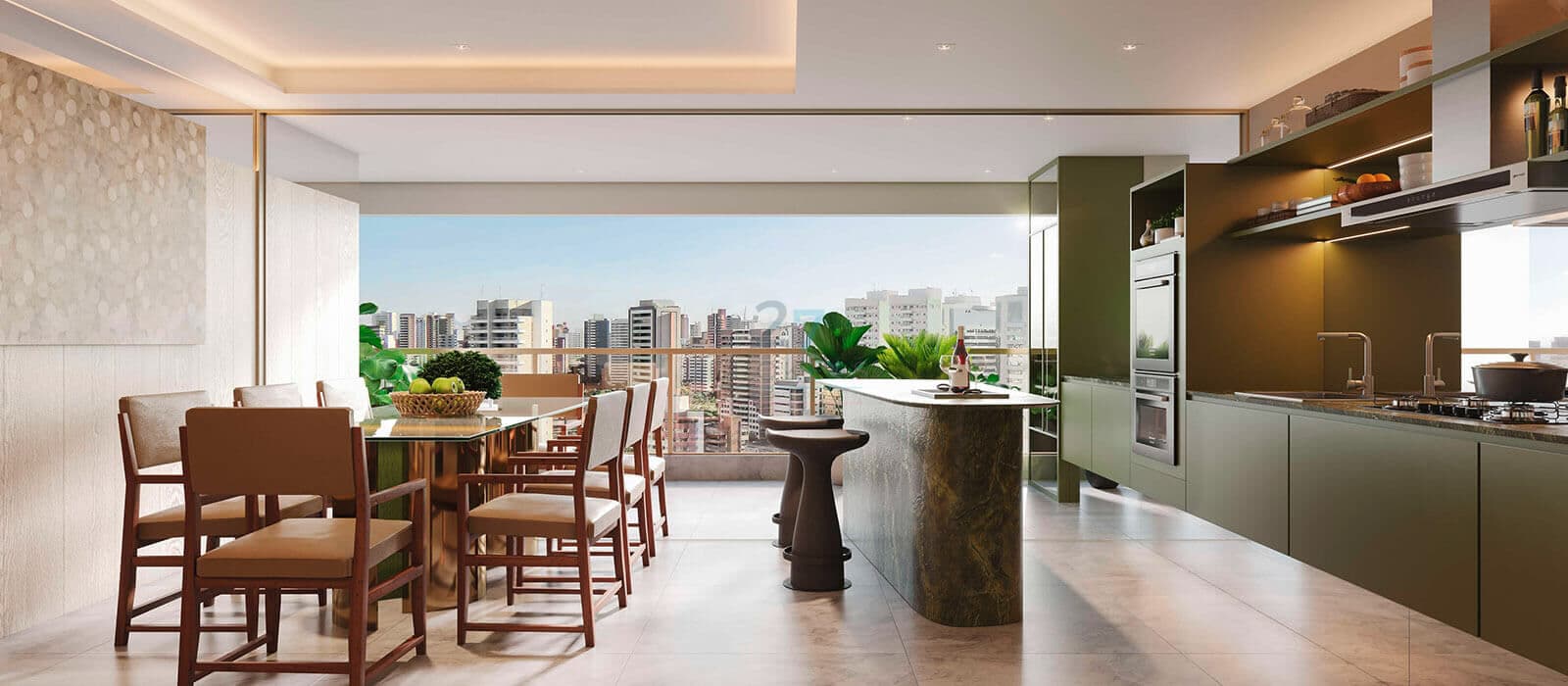 Apartamento 4 Qts c/ 4 suítes