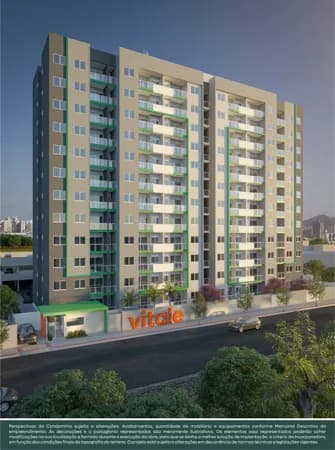 Apartamento 1 Qt c/ varanda e closet