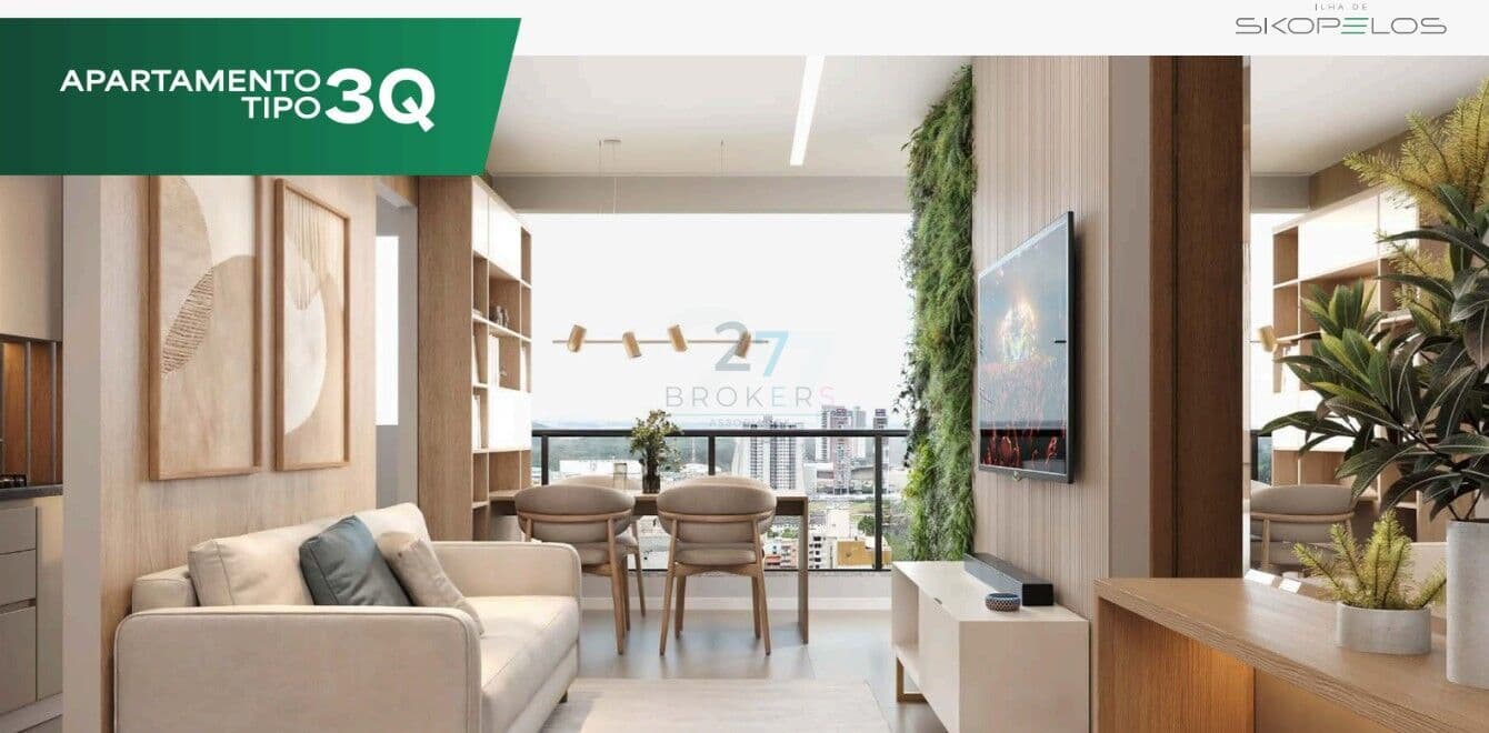 Apartamento 3 Qts c/ suíte