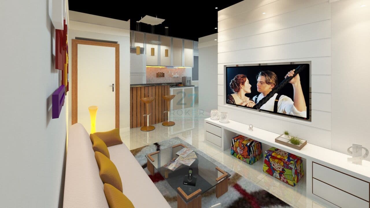 Apartamento 1 Quarto c/ varanda
